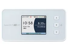 Speed Wi-Fi 5G X12 アイスホワイト