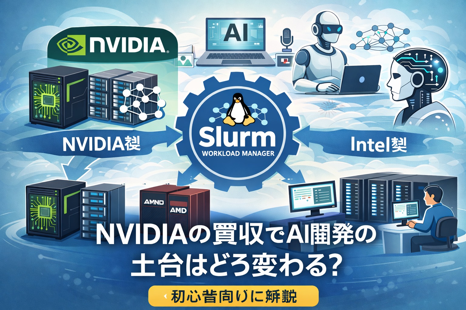 NVIDIAの買収でAIの土台はどう変わる？「Slurm」をめぐる今日のAIニュースを初心者向けに解説